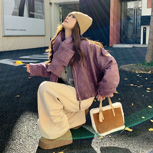【现货】863-P235-K348围脖领保暖羽绒服（90绒）图片