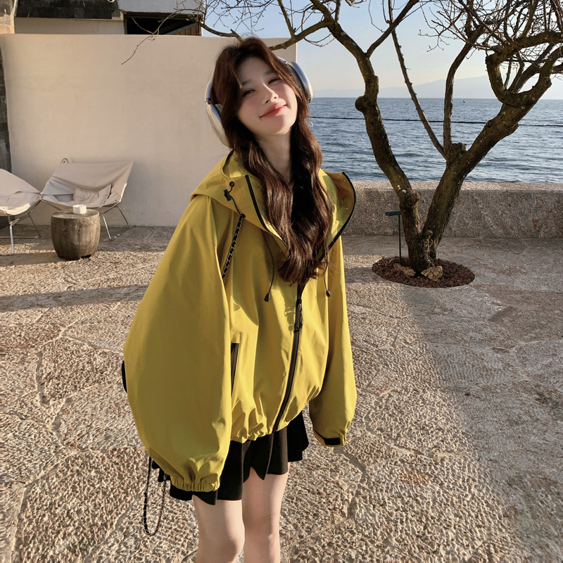 【现货】26春新款连帽户外休闲外套6007-P155-K298,女装风衣,浙宝189