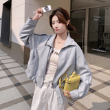 【现货】休闲皮衣8172-P165-K268，女装皮衣，浙宝189