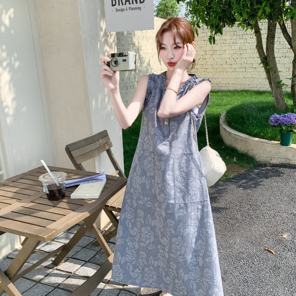 【现货】牛仔舒适连衣裙7118-P125-K188,女装连衣裙,浙宝189