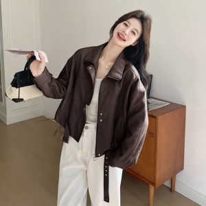 【现货】26春新款休闲皮衣8181-P165-K268图片