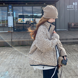 【现货】90绒豹纹羽绒服8810-P315-K468，女装羽绒服，浙宝189