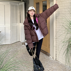 【现货】撞色连帽休闲羽绒服820-P215-K315