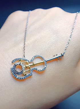 S925银锁骨链空托椭圆形4*5mm