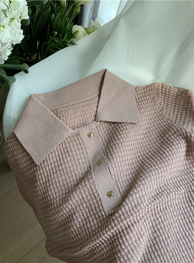 自留 意大利Lineapiu纱单股70炒细 高温天穿依然干爽透气针织衫K