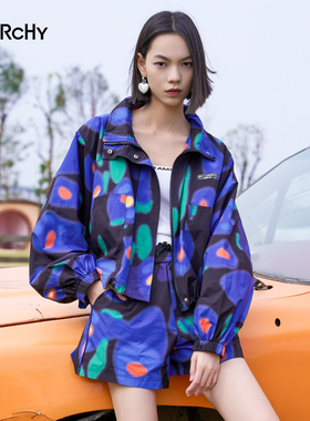 LARCHY来尔佳昵2024春装抽绳短裤