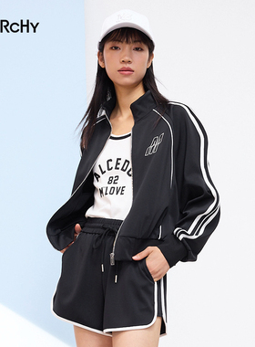 LARCHY来尔佳昵2024春装直筒净色短裤