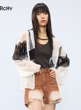 LARCHY来尔佳昵2024夏装撞色边背心