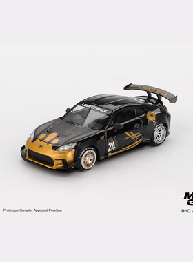 MINIGT 1:64 丰田Toyota GR86 LB 黑金 1149合金汽车模型