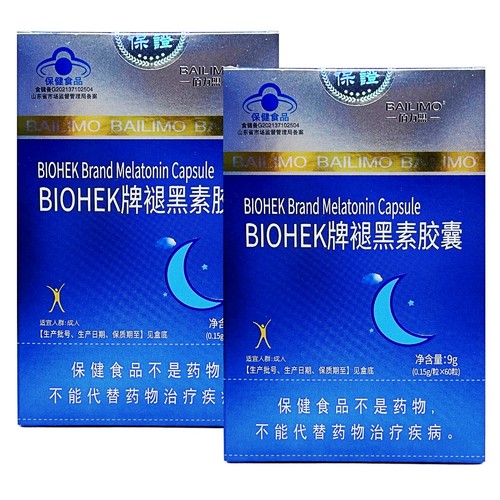 佰力盟BIOHEK牌褪黑素胶囊
