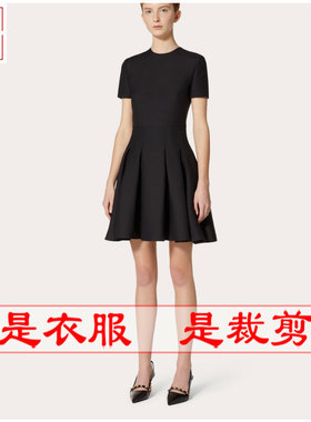 明辉纸样新款春夏修身短袖连衣裙牛皮纸缝纫设计DIY裁剪图纸21093