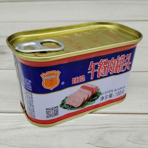 梅林午餐肉罐头198g即食猪肉零食