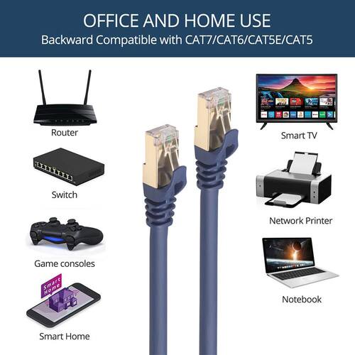 Cat8 Ethernet Cable RJ45 Network Cable SFTP 40Gbps Lan Cable