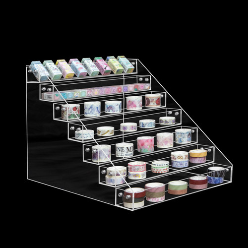 学生宿舍多层手账胶带贴纸网红直播收纳架桌面文具收纳神器置物架