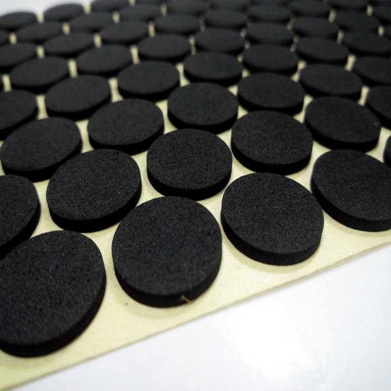 泡棉海绵eva胶贴片单面粘3m胶家具陶瓷防滑垫防震刮撞缓冲桌脚垫