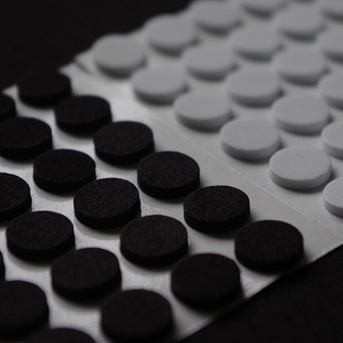 圆形单面粘胶泡棉海绵EVA贴VCD家具陶瓷花瓶防滑垫防震刮撞垫片