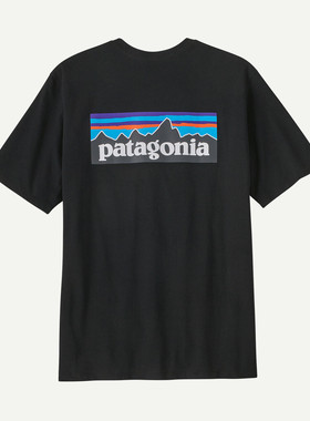 日本代购Patagonia巴塔哥尼亚26S P-6经典LOGO短袖T恤 38504