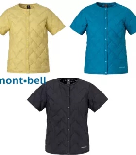 日本代购 montbell superio down 短袖T800蓬羽绒马甲女1101669