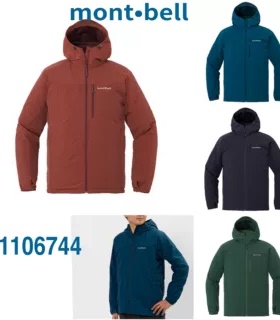 日本代购montbell OD reining 拉绒衬里连帽防水男女外套1106744