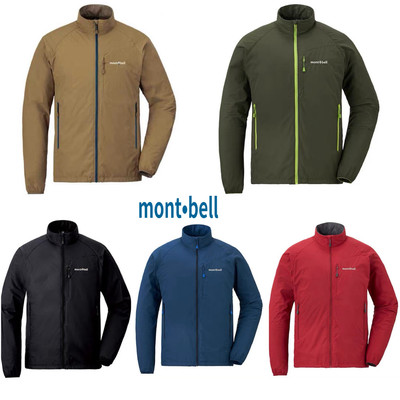 日本代购 montbell light shell 男士通勤吸汗防风夹克1106647