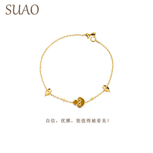 原创设计葫芦氛围感手链美拉德虎眼石秋冬氛围感饰品节日礼物