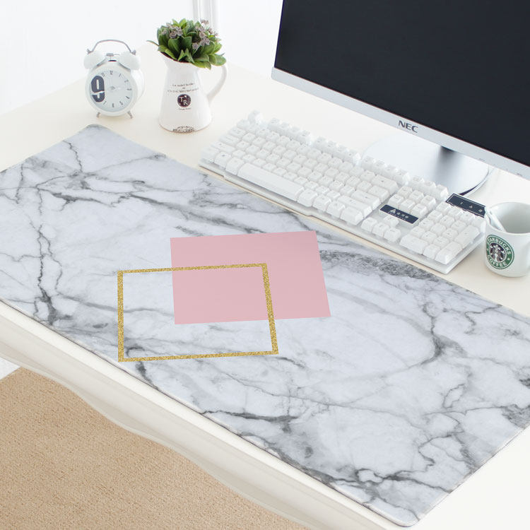 ins轻奢 极简大理石北锁边加厚办公防滑桌垫欧简约鼠标垫超大防水|ruв категории компьютерное оборудование/дисплей/Компьютерная периферия, Компьютерная периферия, коврик для мыши/Вставить/запястье колодка - от Buy2taobao.com для оказания профессиональной услуги покупки агента Taobao