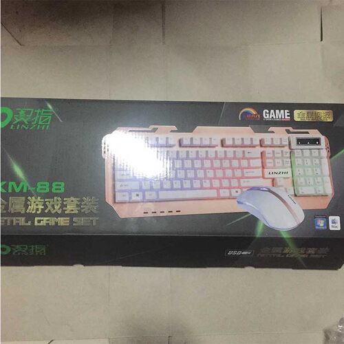 台式电脑笔记本金属usb键盘