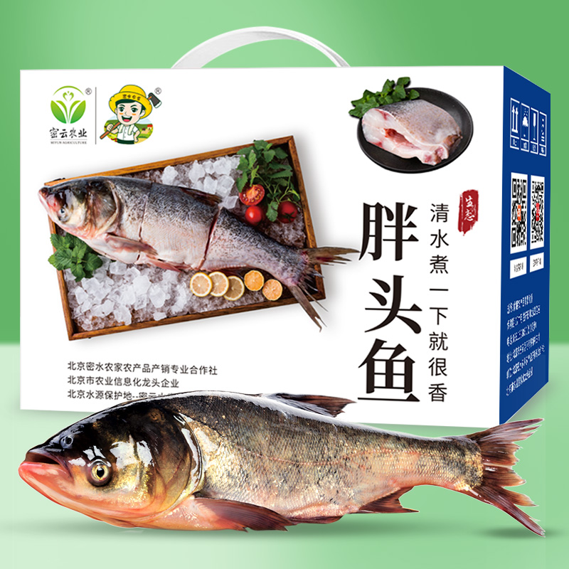 农家年货新鲜整条鱼礼盒