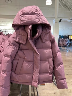 lululemon露露乐檬WunderPuff可拆卸兜帽五格白鹅绒羽绒服外套
