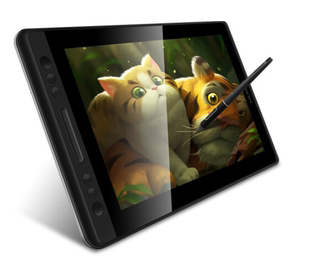 适用于绘王Kamvas Pro13数位屏屏幕纤维钢化类纸膜防眩光肯特纸膜