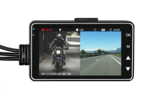 适用适用于群华（VOSONIC）F5摩托车行车记录仪高清防指纹防反光防爆屏幕膜