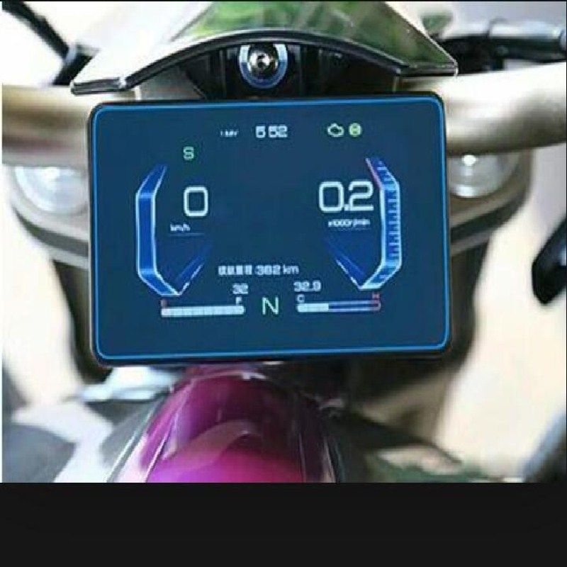 升仕国四单摇臂版二代310t 310x 310r 310t2电动车仪表盘保护贴膜