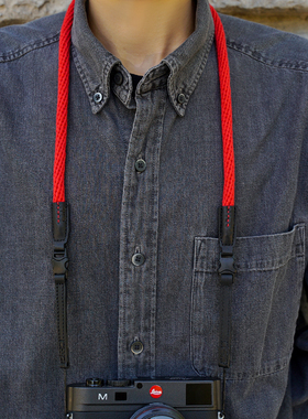 cam-in相机背带编织索尼黑卡7理光GR3佳能g7x3挂绳徕卡拍立得肩带