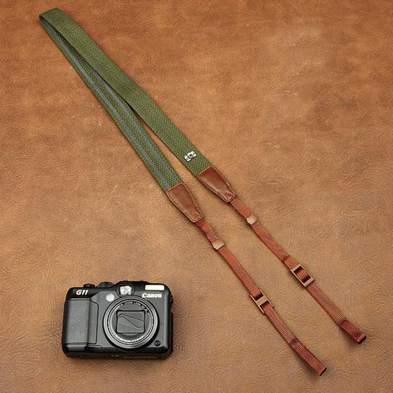 cam-in防滑橄榄色微单相机肩带