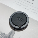 GR3 GR2 金属保护盖防尘盖镜头盖真皮皮贴 GRIIIx 适用于理光GR4