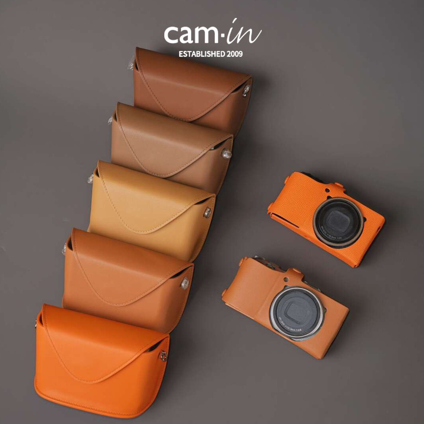 cam-inswift真皮磁吸相机收纳包