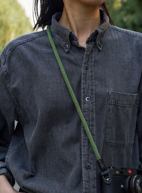 cam-in相机背带复古编织微单挂绳适用于富士xt30 xs20 x100vi肩带