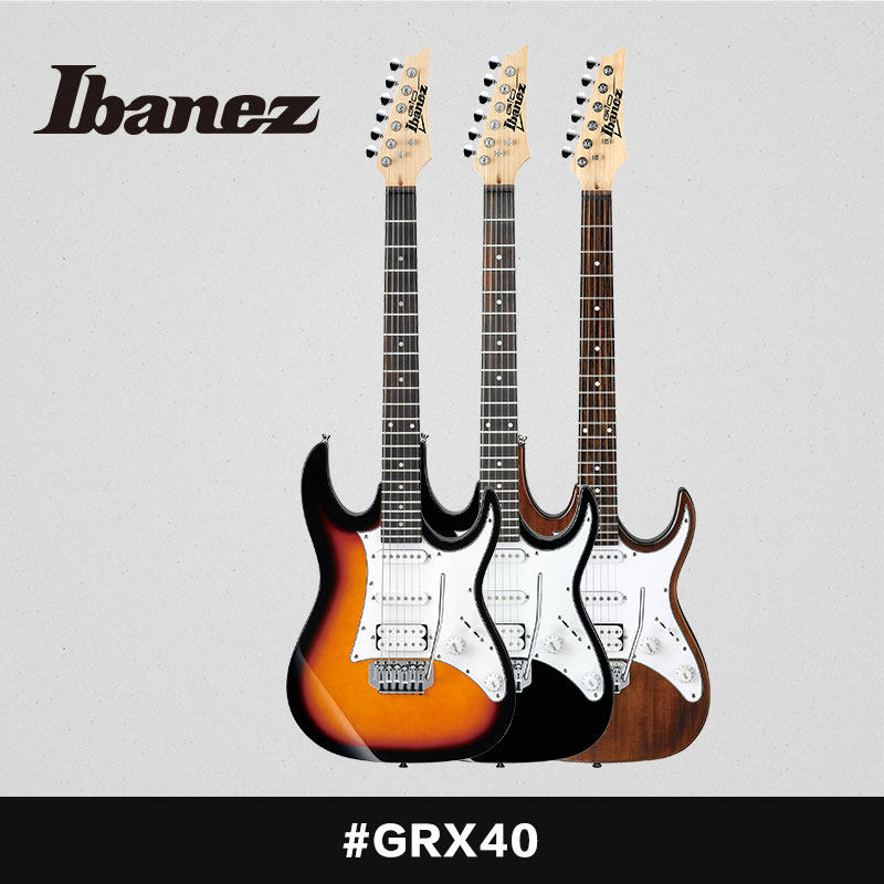 长城乐器ibanez依班娜 grx40单摇入门电吉他 单单双 促销送豪礼