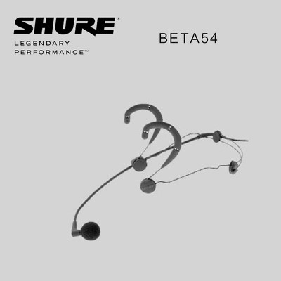 Shure/舒尔 BETA 54 超心形设计头戴式人声话筒