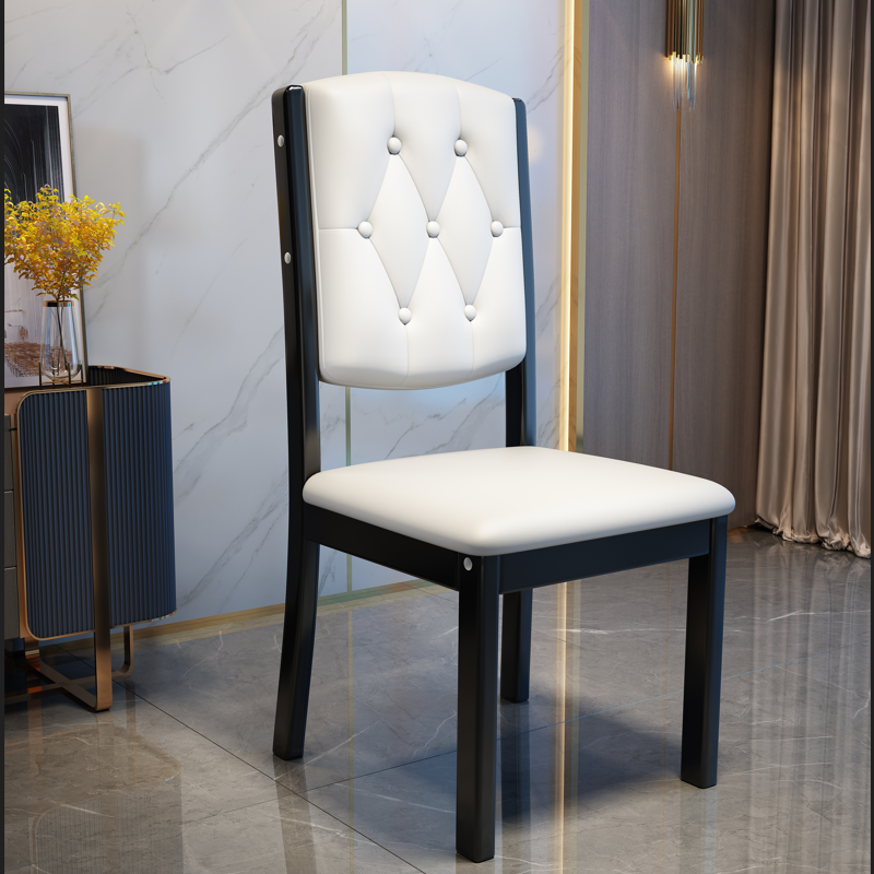 实木餐椅靠背椅餐厅客厅椅凳子家用现代简约奶油轻奢风软包餐桌椅,住宅家具,餐椅,淘宝优惠券,粉丝福利购,淘宝优惠卷