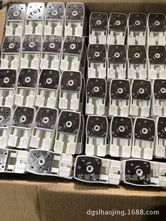 电动开合帘自动窗帘轨道配件轨道滑车吊臂滑块钢镀铬弯轨滑车