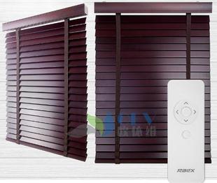 鸿蒙HiLink电动木百叶窗帘华W电动窗帘智联HiLink智能电动百叶帘