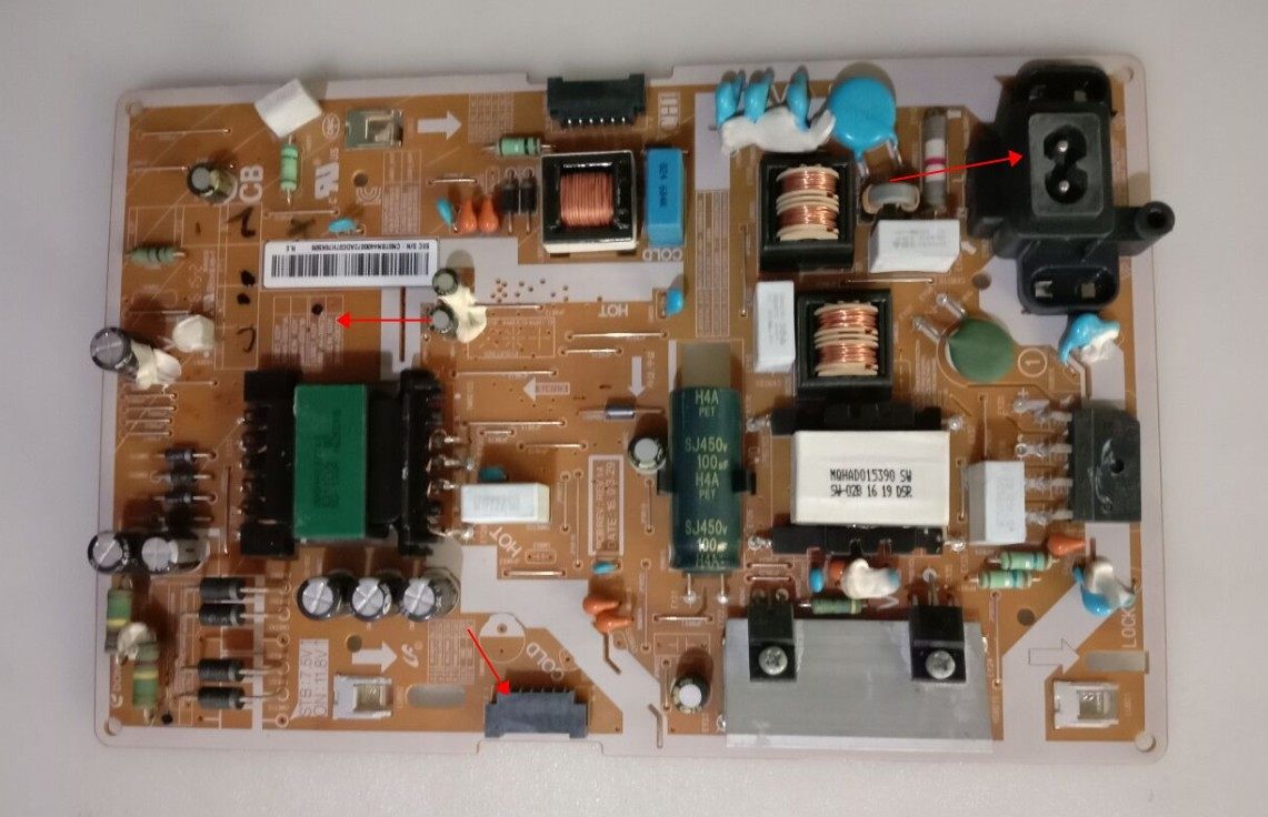 三星UA49/55K6800AJXXZ UA55KC20SA电源板BN44-00872A/D - 实物图