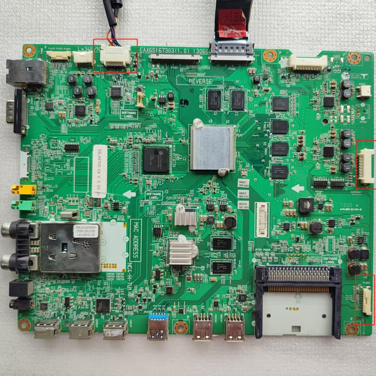 LG主板EAX65167303液晶电视配件