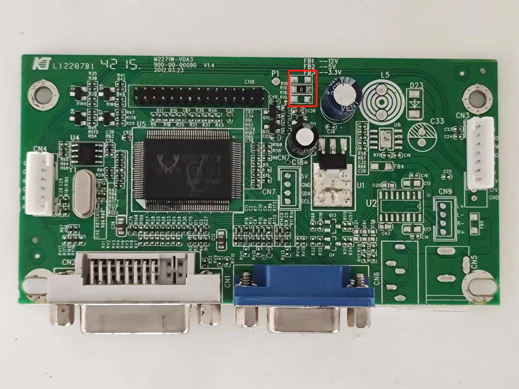 杂牌驱动板液晶电视配件