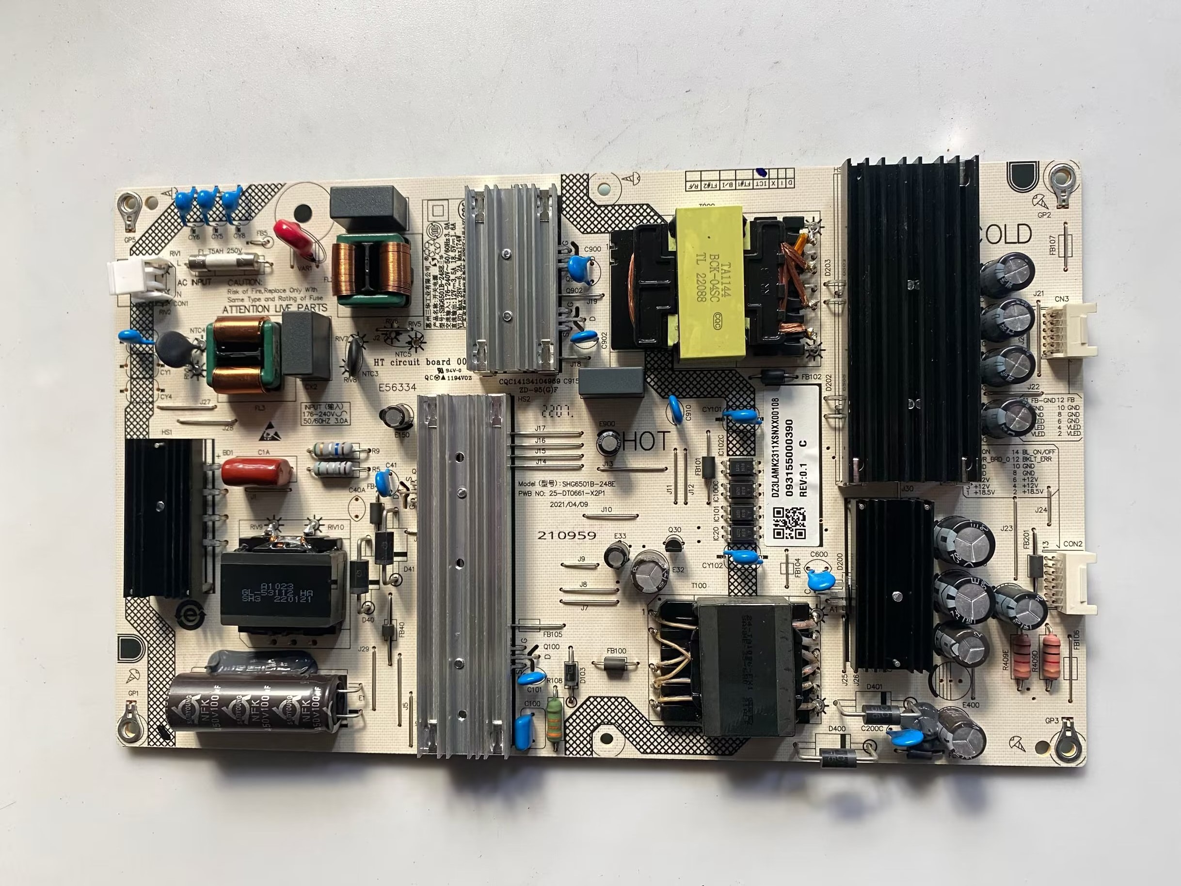 液晶电视配件SHG6501B-248E