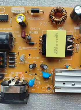 杂牌F27H144F电源板 WDL3365C02 KB-3151C CQC14134104969 E56334