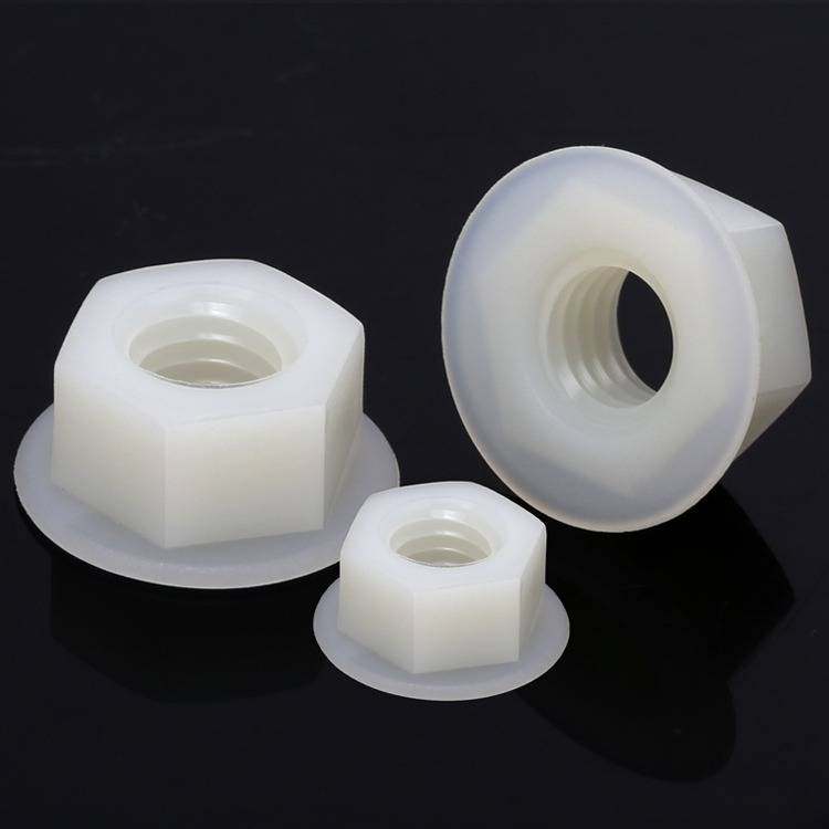 PA66尼龙法兰螺母六角螺母