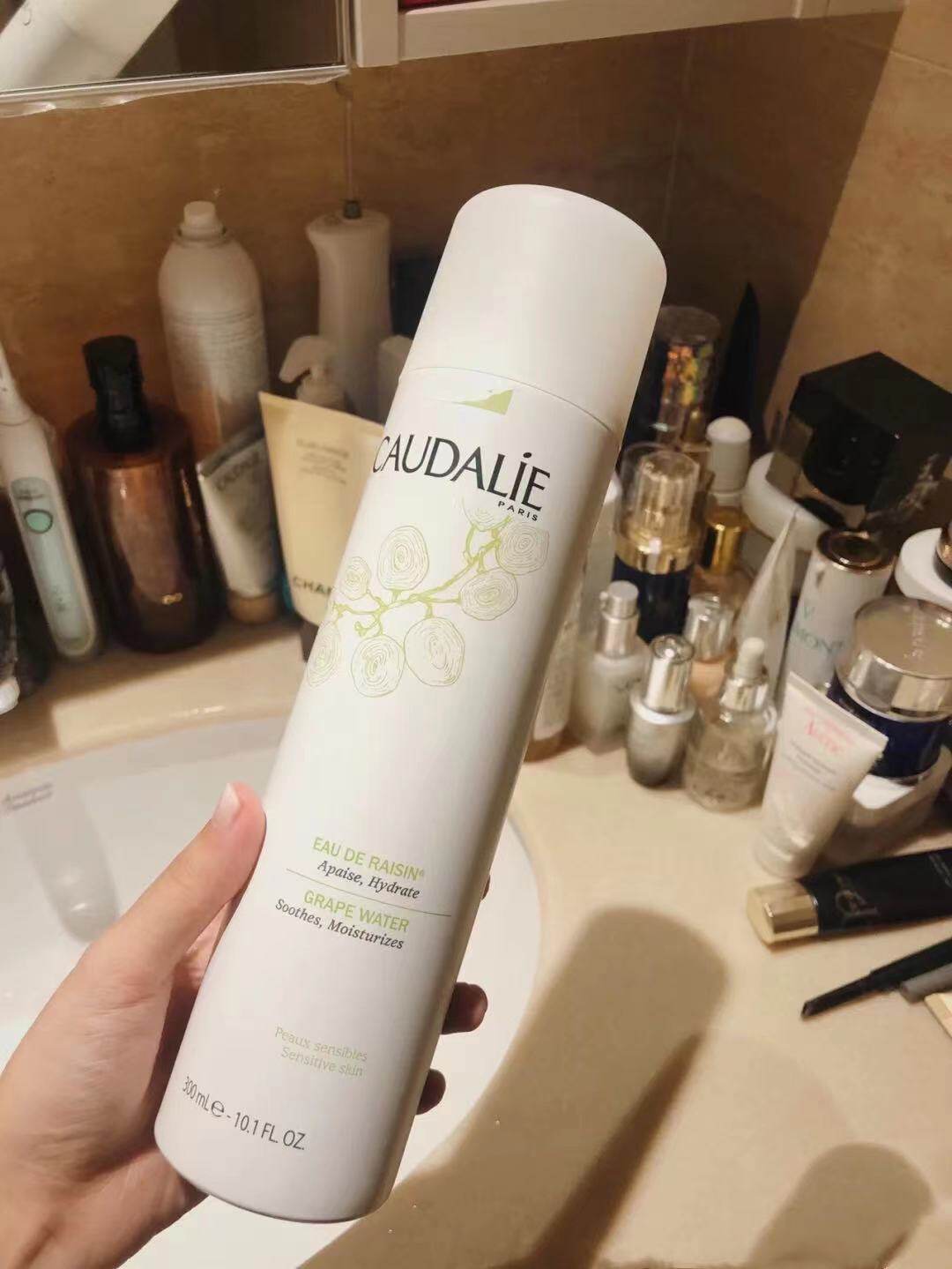 欧缇丽caudalie保湿喷雾大葡萄籽补水爽肤水舒缓大喷200ml