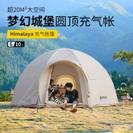 lều du lịch Himalaya bơm hơi lều cắm trại ngoài trời thiết bị cắm trại qua đêm dày chống mưa hình cầu lớn lều trại lều du lịch 6 người lều cắm trại cao cấp